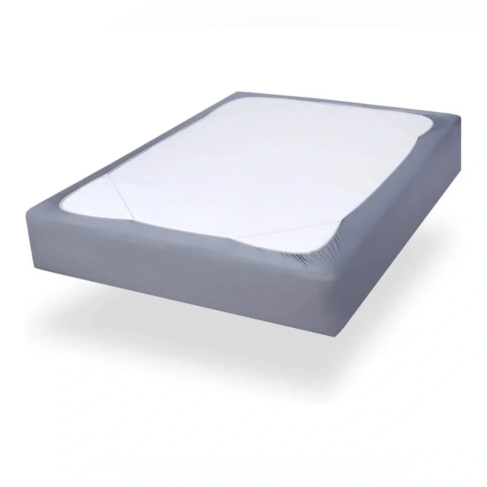 NEW Gray Twin Size Box Spring Cover Alternates for Bed Skirt Washable Dustproof